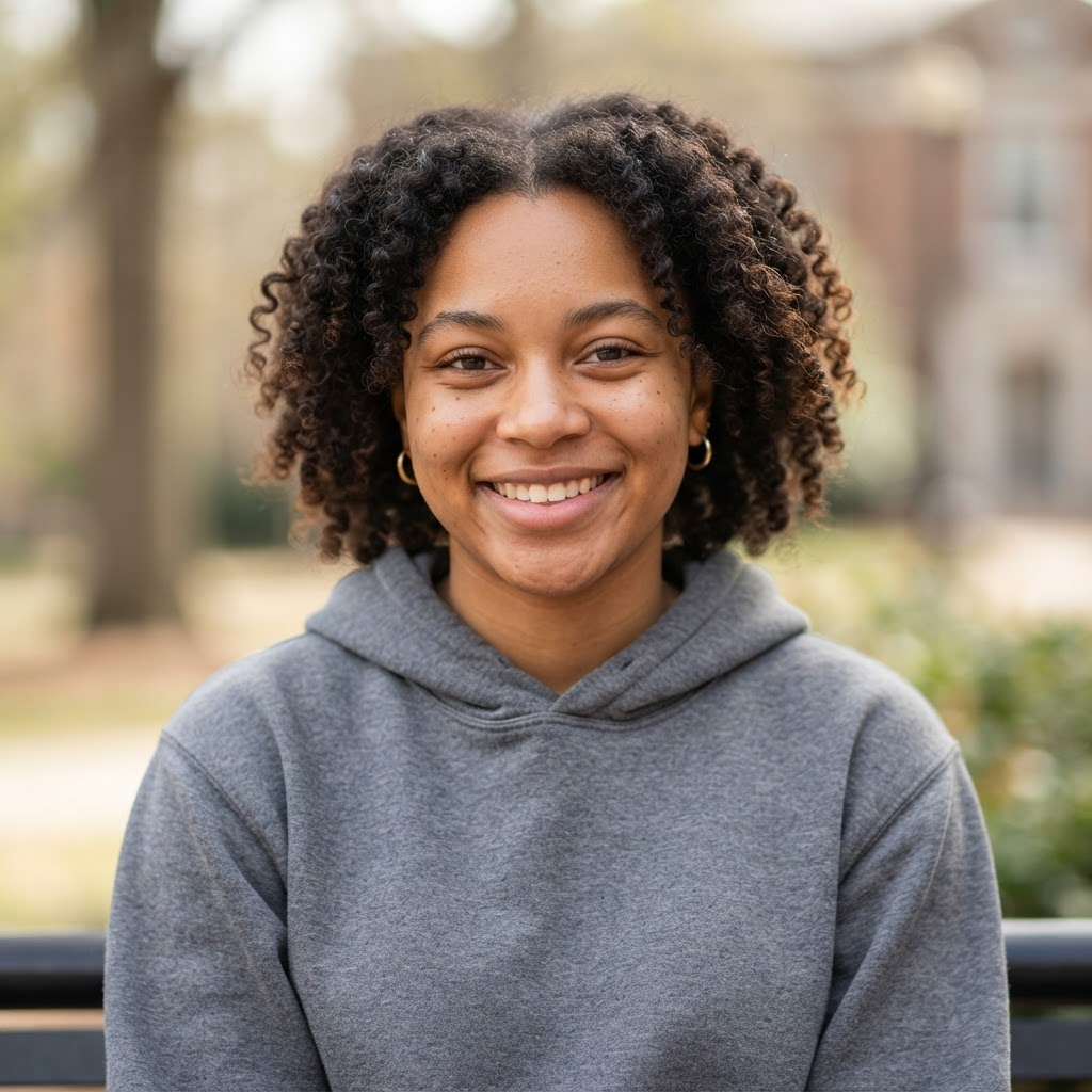 Maya Daniels, an AI prospective student your advisor practices an inquiry call against